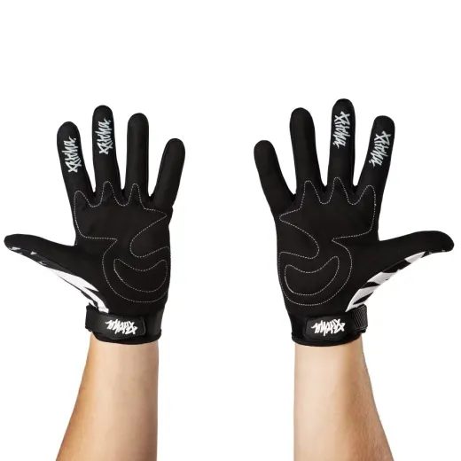 PITCHA MOTO RUKAVICE FADER BLACK GREY