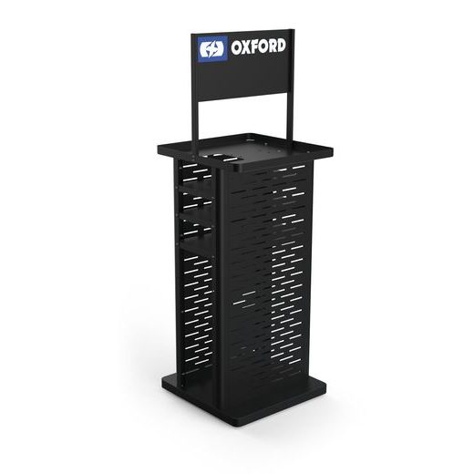 PREZENTAČNÍ STOJAN V PODOBĚ OSTRŮVKU UMÍSTITELNÉHO DO PROSTORU PRODEJEN, OXFORD (ŠXHLXV = 554X554X1617 MM)