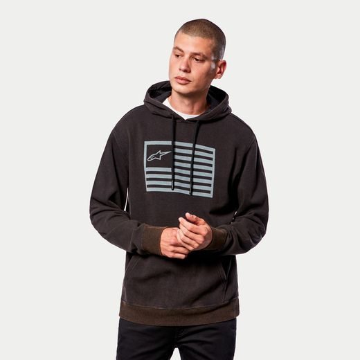 ALPINESTARS MIKINA ARTIFACT HOODIE (ČERNÁ)