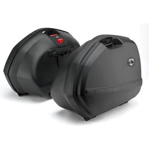 MONOKEY BOČNÍ KUFR K33N - 33L, KAPPA (ČERNÉ, KOMPOZIT) *JEDEN KUS ZÁRUKA