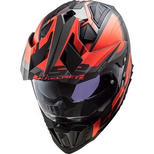 LS2 MX701 EXPLORER ALTER MATT BLACK FL.ORANGE-06