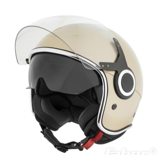 PŘILBA VESPA VJ BEIGE ELEGANZA