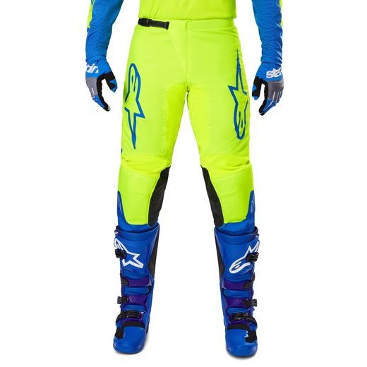 KALHOTY FLUID HAUL, ALPINESTARS (ŽLUTÁ FLUO/MODRÁ) 2025