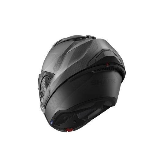 PŘILBA SHARK EVO-GT ENCKE PŘEKLOPNÁ (ANTRACIT/ČERNÁ/MATNÁ)