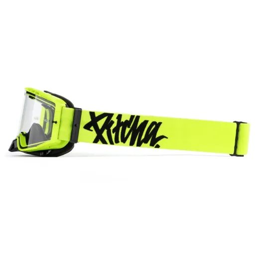 PITCHA MOTOKROSOVÉ BRÝLE FURIOUS FLUO BLACK - CLEAR