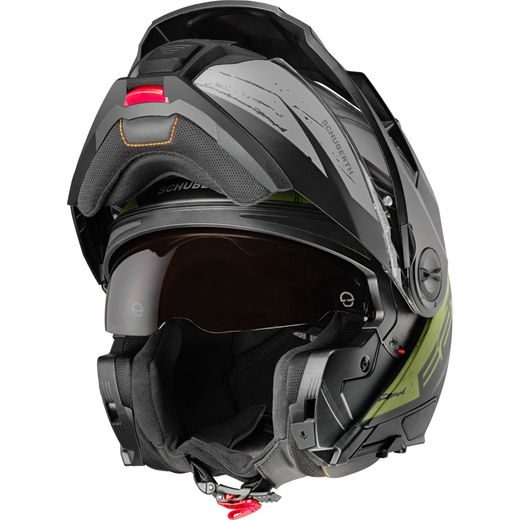 SCHUBERTH VYKLÁPĚCÍ PŘILBA E2 EXPLORER GREEN