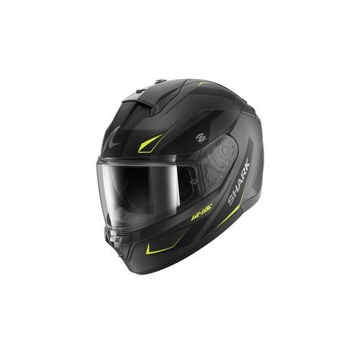 SHARK INTEGRÁLNÍ PŘILBA RIDILL 2 MEKARIUM MAT ČERNÁ ŠEDÁ ŽLUTÁ