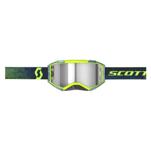SCOTT MOTOKROSOVÉ BRÝLE FURY LS NEON YELLOW BLUE LIGHT SENSITIVE GREY WORKS