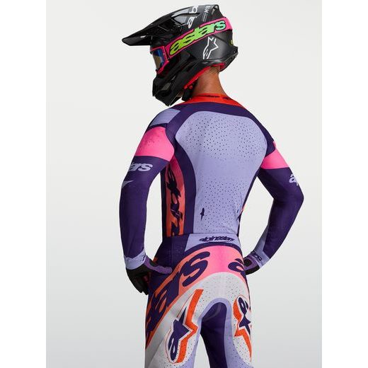 DRES SUPERTECH DYNA, ALPINESTARS (SVĚTLE FIALOVÁ/MODRÁ/RŮŽOVÁ/BÍLÁ) 2027