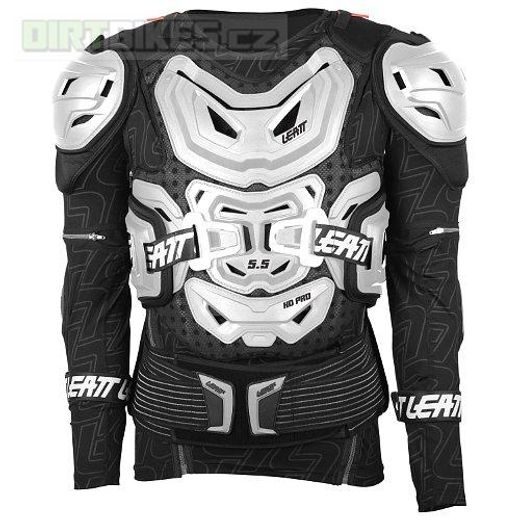 CHRÁNIČ TĚLA KOMPLETNÍ LEATT 5.5 BODY PROTECTOR WHITE 2015