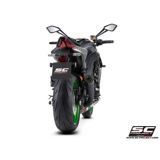 SC PROJECT KAWASAKI Z1100-SE 2026 TITANOVÝ VÝFUK S1, MATNĚ ČERNÝ