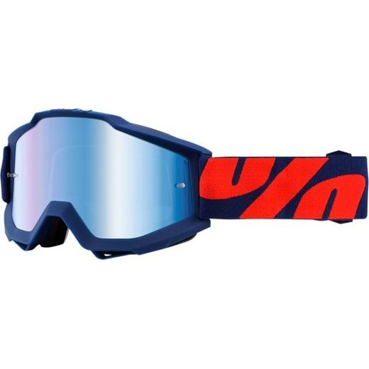 100% BRÝLE ACCURI ZEST- USA (STŘÍBRNÉ ZRCADOVÉ PLEXI + ČIRÉ PLEXI S ČEPY PRO SLÍDY)