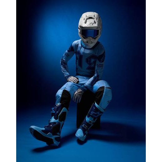 BOTY TECH 10 LIMITOVANÁ EDICE STEELERS, ALPINESTARS (MODRÁ/SVĚTLE MODRÁ) 2025