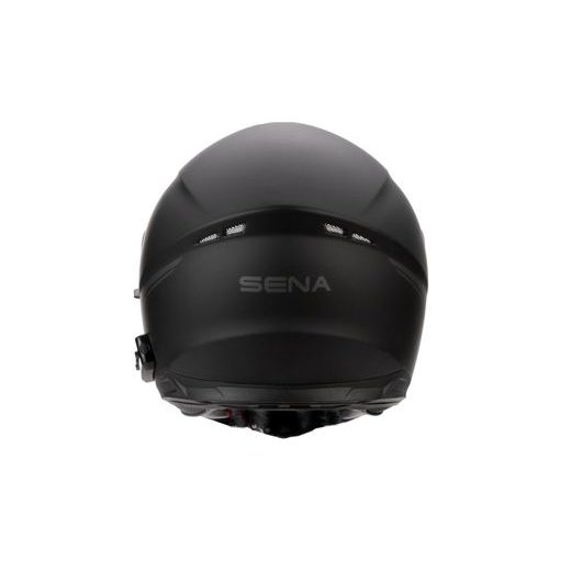 PŘILBA SENA S HEADSETEM OUTRIDE (MATNÁ ČERNÁ)