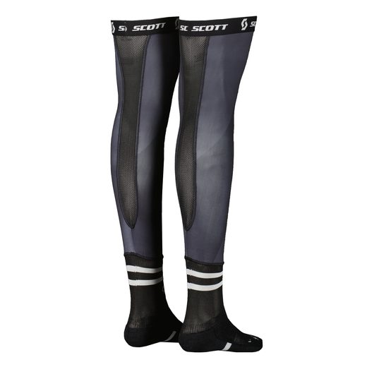 SCOTT PODKOLENKY SOCKS KNEE BRACE BLACK WHITE
