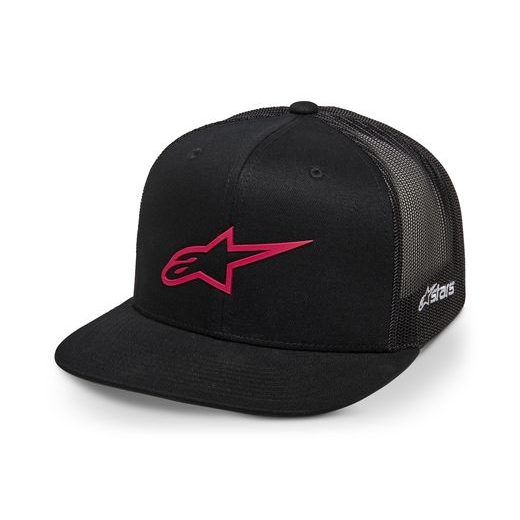KŠILTOVKA 3D AGELESS TRUCKER, ALPINESTARS (ČERNÁ/ČERVENÁ)