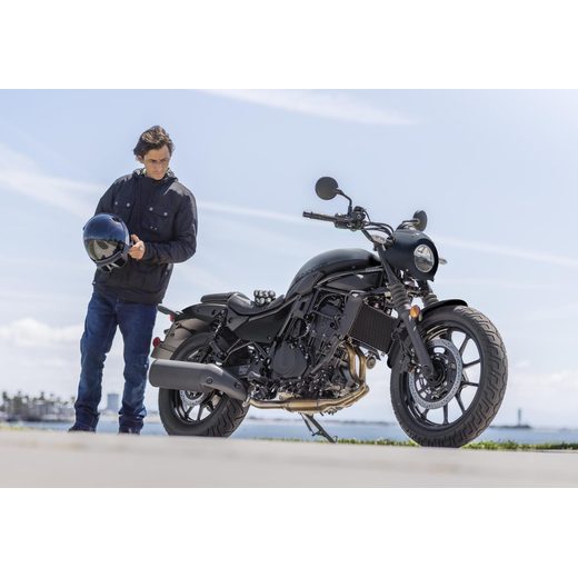 KAWASAKI ELIMINATOR 500 SE MY26 METALLIC MATTE CARBON GRAY / FLAT EBONY