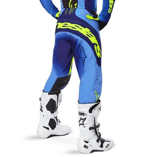 KALHOTY TECHSTAR MELT, ALPINESTARS (ŽLUTÁ FLUO/MODRÁ) 2025