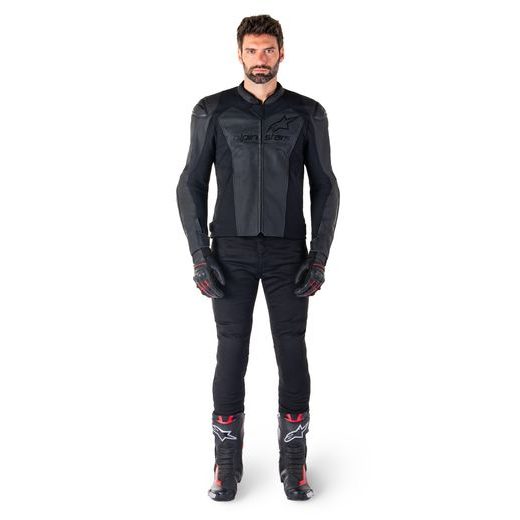 BUNDA FASTER 3 AIRFLOW, ALPINESTARS (ČERNÁ/ČERNÁ) 2025