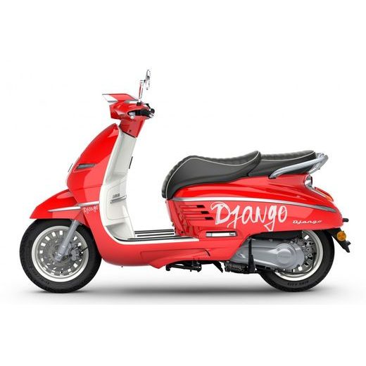 PEUGEOT DJANGO 125I HOT COLOR - FLAMINGO RED