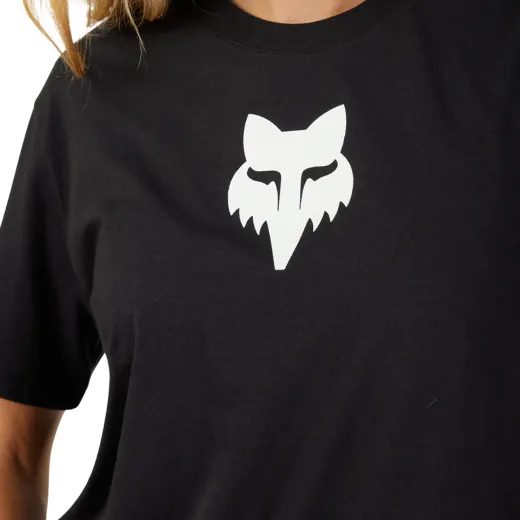 FOX DÁMSKÉ TRIČKO FOX HEAD SS TEE BLACK