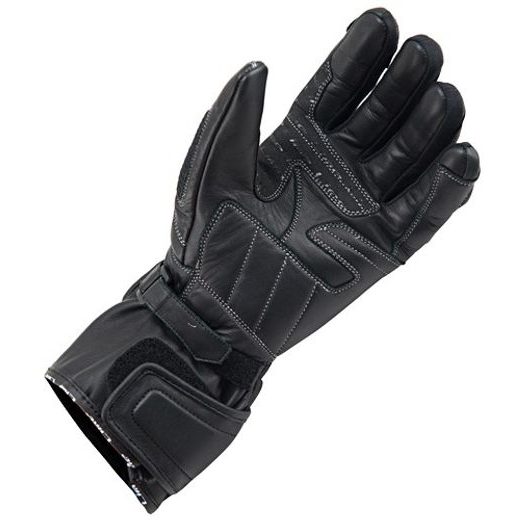 MBW PÁNSKÉ KOŽENÉ MOTO RUKAVICE ROAD WARRIOR 