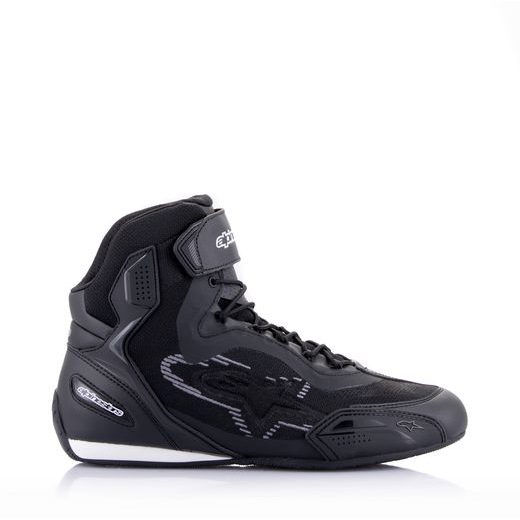 BOTY FASTER-3 RIDEKNIT, ALPINESTARS (ČERNÉ/ŠEDÉ) 2024