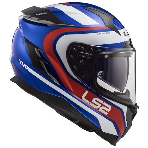 LS2 FF327 CHALLENGER FUSION BLUE RED