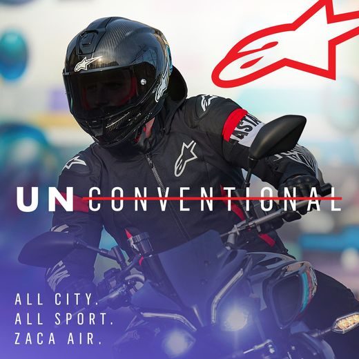 BUNDA ZACA AIR WATERPROOF, ALPINESTARS (ČERNÁ/BÍLÁ/ČERVENÁ FLUO) 2024