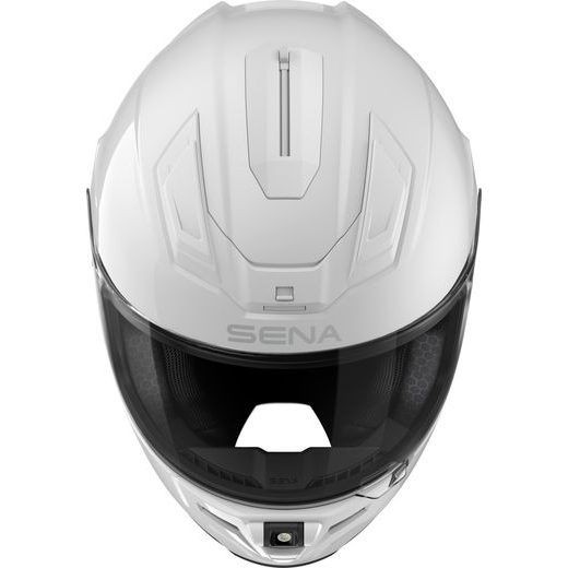MESH PŘILBA S HEADSETEM PHANTOM ANC, SENA (LESKLÁ BÍLÁ)
