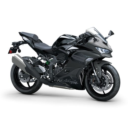 KAWASAKI NINJA ZX-4RR MY26 METALLIC MATTE GRAPHENESTEEL GRAY / METALLIC SPARK BLACK