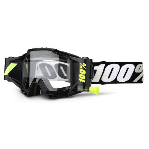 BRÝLE ACCURI FORECAST TORNADO BLACK, 100% - USA (ČIRÉ PLEXI + FORECAST 45 MM)