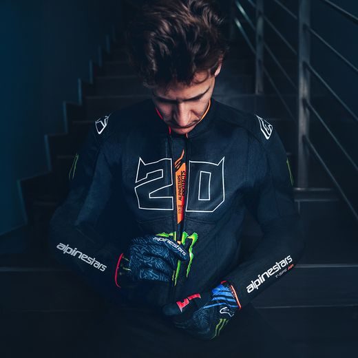 BUNDA T-SPS AIR V2 MONSTER FQ20 KOLEKCE, ALPINESTARS (ČERNÁ/BÍLÁ) 2026
