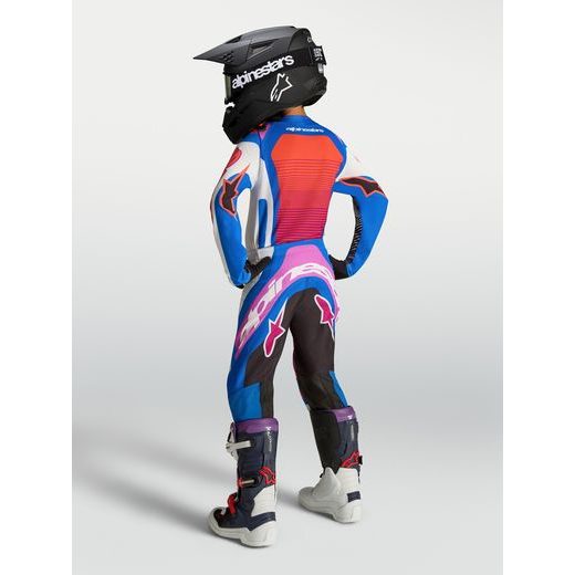 DRES SUPERTECH MAVEN YOUTH, ALPINESTARS, DĚTSKÉ (BÍLÁ/MODRÁ/GRADIENT/FIALOVÁ) 2027