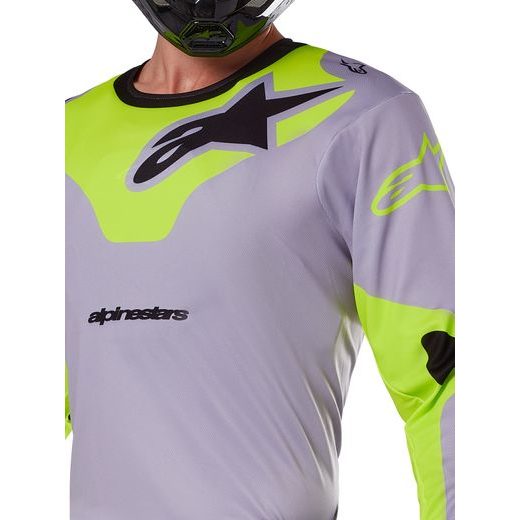 DRES RACER VEIL, ALPINESTARS (ŠEDÁ/ŽLUTÁ FLUO) 2025