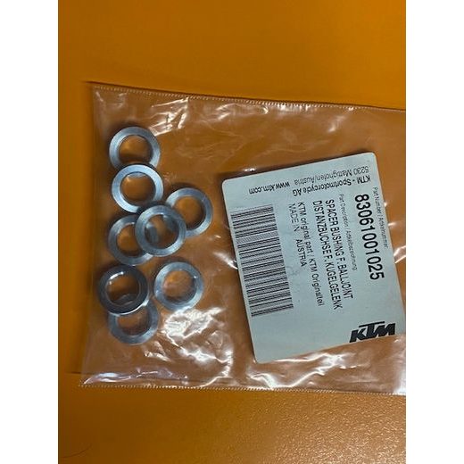 KTM ORIGINÁLNÍ DÍL - 83061001025, ROZDĚLOVACÍ POUZDRO F. BALLJOINT