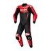 JEDNODÍLNÁ KOMBINÉZA GP-R7, TECH-AIR READY/KOMPATIBILNÍ, ALPINESTARS (ČERNÁ/ČERVENÁ) 2025
