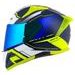 CASSIDA INTEGRÁLNÍ PŘILBA AERO DROME, (MODRÁ/ŽLUTÁ FLUO/SVĚTLE MODRÁ/BÍLÁ)