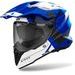 AIROH ENDURO MOTO PŘILBA COMMANDER 2 REVEAL LESKLÁ MODRÁ