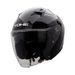 YOHE OTEVŘENÁ MOTO PŘILBA 885 ČERNÁ 