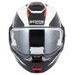 NOLAN PŘEKLOPNÁ MOTO PŘILBA N120-1 NIGHTLIFE N-COM METAL WHITE 27