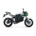 KAWASAKI Z E-1 METALLIC BRIGHT SILVER / METALLIC MATTE LIME GREEN / EBONY