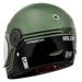 CASSIDA INTEGRÁLNÍ MOTO PŘILBA FIBRE SUPER HOOLIGAN ČERNÁ METALICKÁ ZELENÁ ŠEDÁ