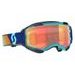 SCOTT MOTOKROSOVÉ BRÝLE GOGGLE FURY MODRO ORANŽOVÉ 