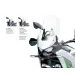 TURISTICKÉ PLEXI (ČIRÉ) PRO KAWASAKI KLE500