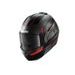SHARK PŘEKLOPNÁ MOTO PŘILBA EVO-ES KRYD  MAT ANTHRACITE BLUE RED