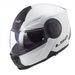 LS2 VÝKLOPNÁ MOTO PŘILBA FF902 SCOPE SOLID WHITE