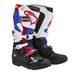BOTY TECH 7 ENDURO DRYSTAR HONDA KOLEKCE, ALPINESTARS (ČERNÁ/BÍLÁ/MODRÁ/ČERVENÁ) 2024