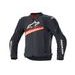 BUNDA T-GP PLUS R 4 AIRFLOW, ALPINESTARS (ČERNÁ/ČERVENÁ FLUO) 2024