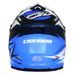 CASSIDA CROSSOVÁ MOTO PŘILBA CUP TWO MODRÁ TMAVĚ MODRÁ BÍLÁ